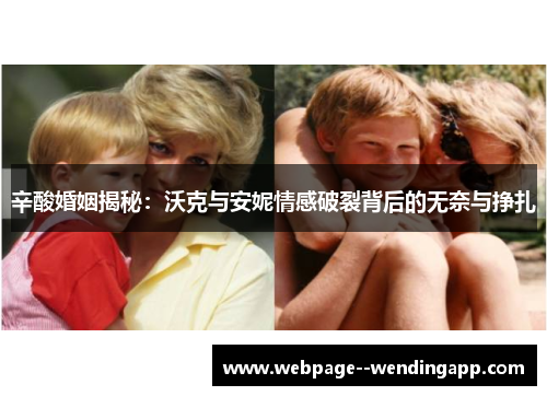 辛酸婚姻揭秘：沃克与安妮情感破裂背后的无奈与挣扎